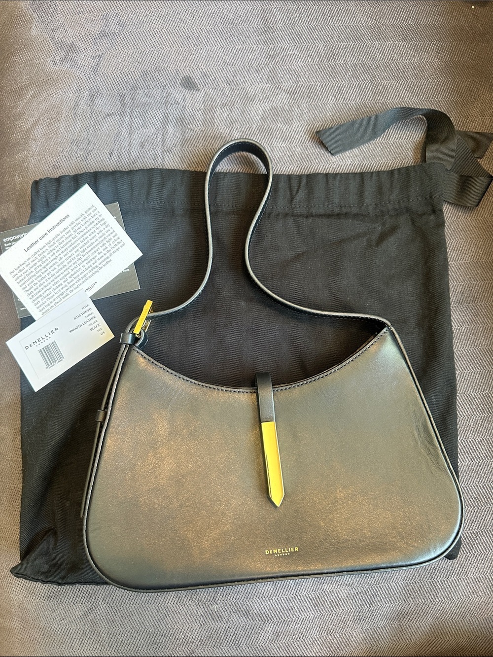 DeMellier Tokyo Black Handbag
